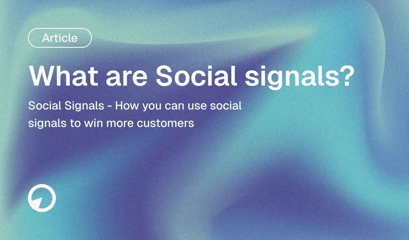 How You Can Use Social Signals
